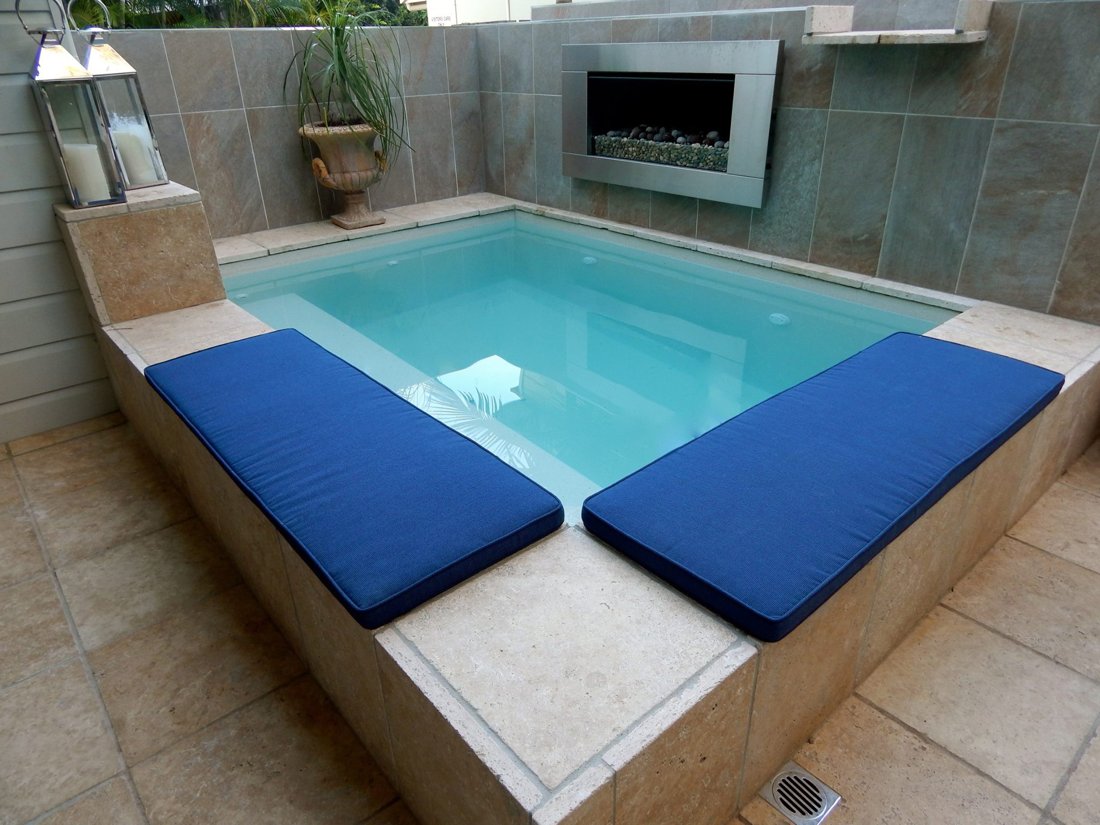 Dip fiberglass plunge pool range