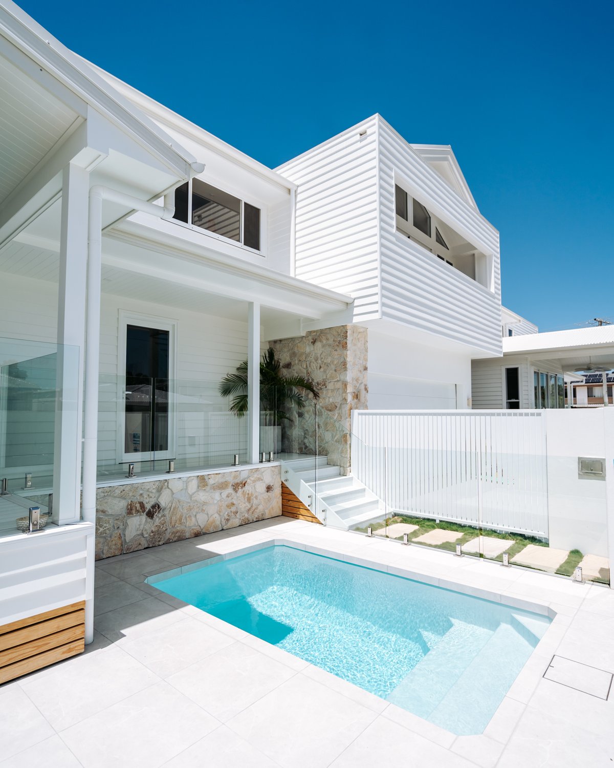 Pool for a small backyard